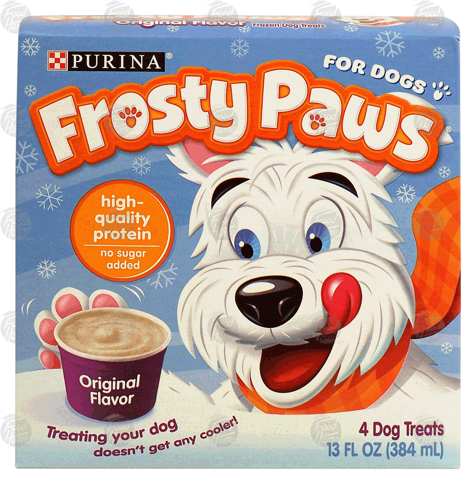 Purina Frosty Paws original flavor, 4 frozen dog treats Full-Size Picture